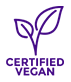 Certified vegan Icon